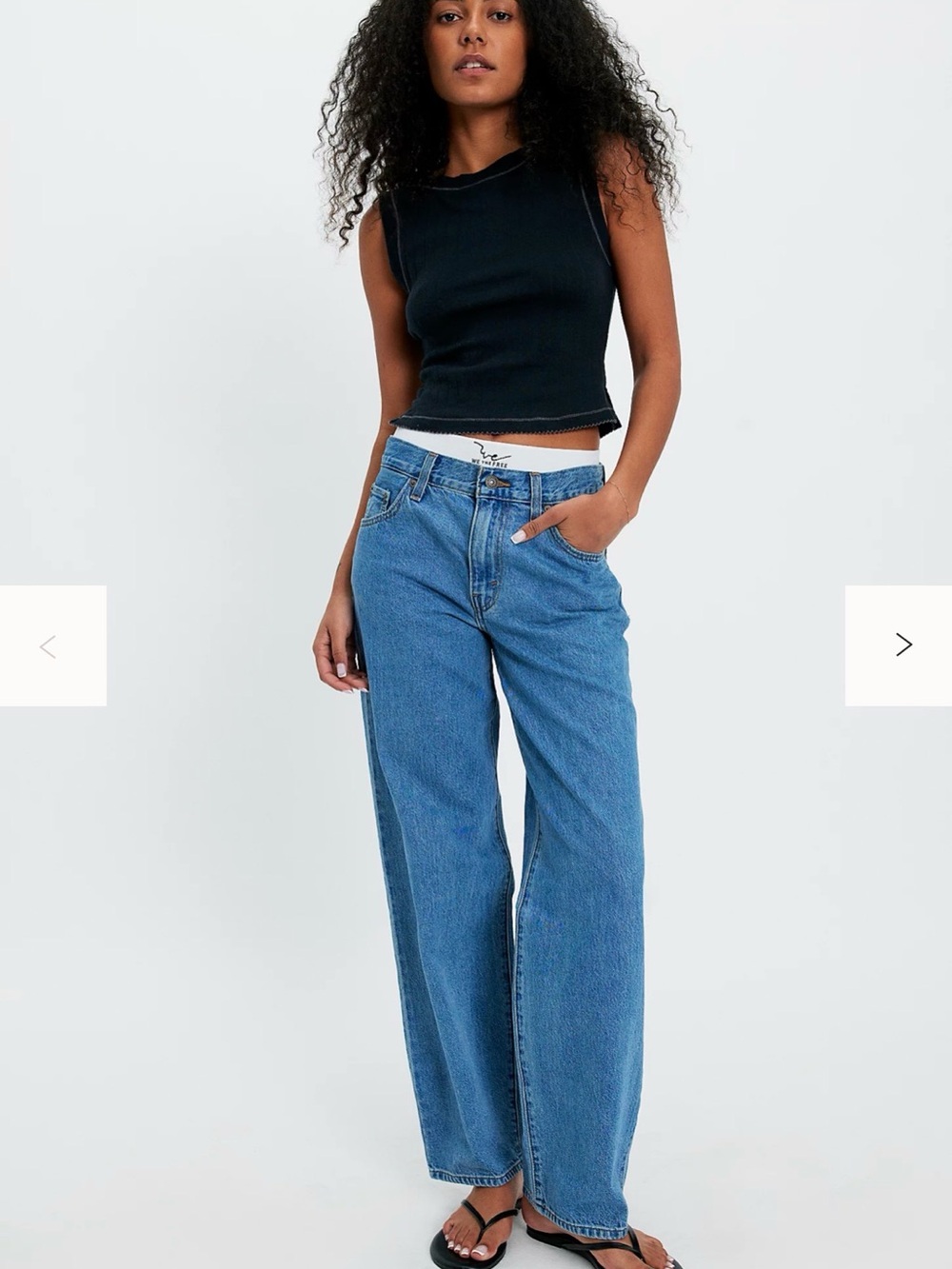 Levi’s Classic Baggy Dad Jeans in Medium Blue Size 24